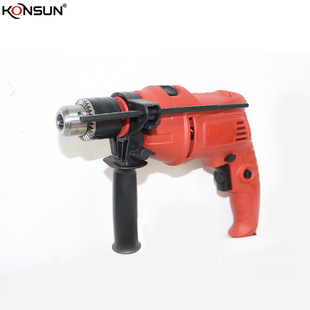 Export High-power Power Tool 13mm Multi-functional Variable Speed Electric Drill Wired Impact Drill Industrial Grade Pistol Drill