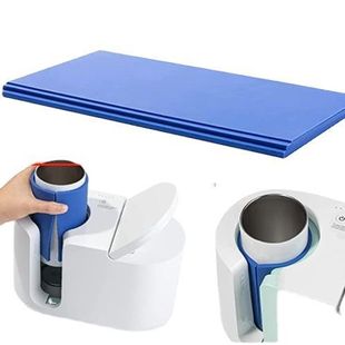 3D thermal transfer mug silicone plate cover of various colors can be used to wrap around the cup body with high temperature resistance
