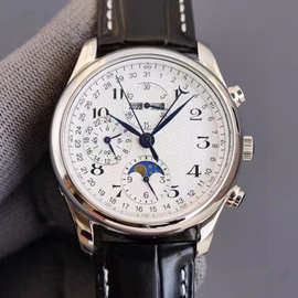 机械表匠皮带表皮手表表男士名片商务腕表自动机批自蓝宝石镜面