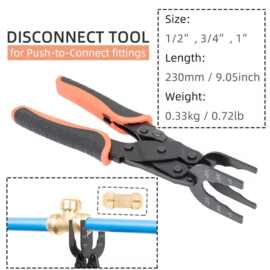 跨境Push-Fit Disconnect Plier Tool 推入式断开钳工具钳子