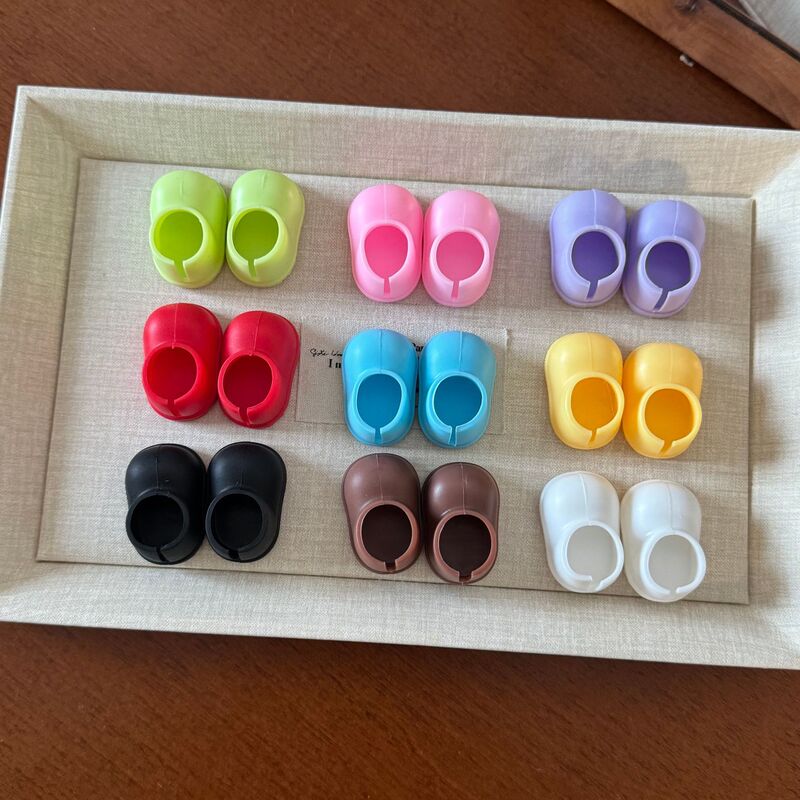 Suitable for Labubu Cotton Doll Shoes Bjd17Cm Rain Boots Standable Toy Accessories Wholesale Suitable for Labubu Cotton Doll Shoes Bjd17Cm Rain Boots Standable Toy Accessories Wholesale