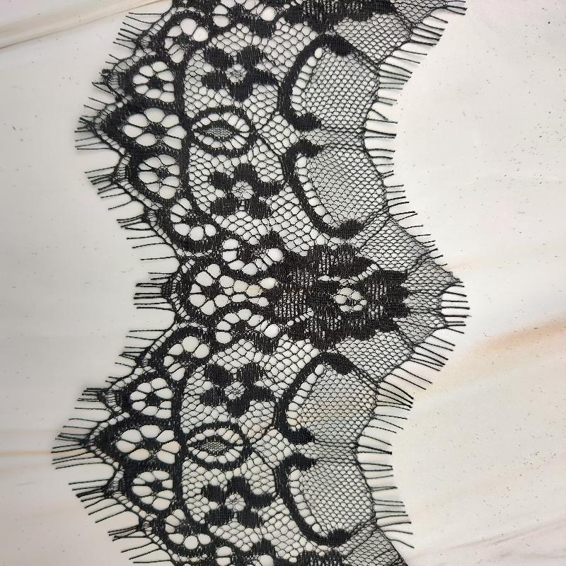 10cm 나일론 레이스 검은 고양이 야자 꽃 diy 속옷 액세서리 니트 의류 액세서리 도매