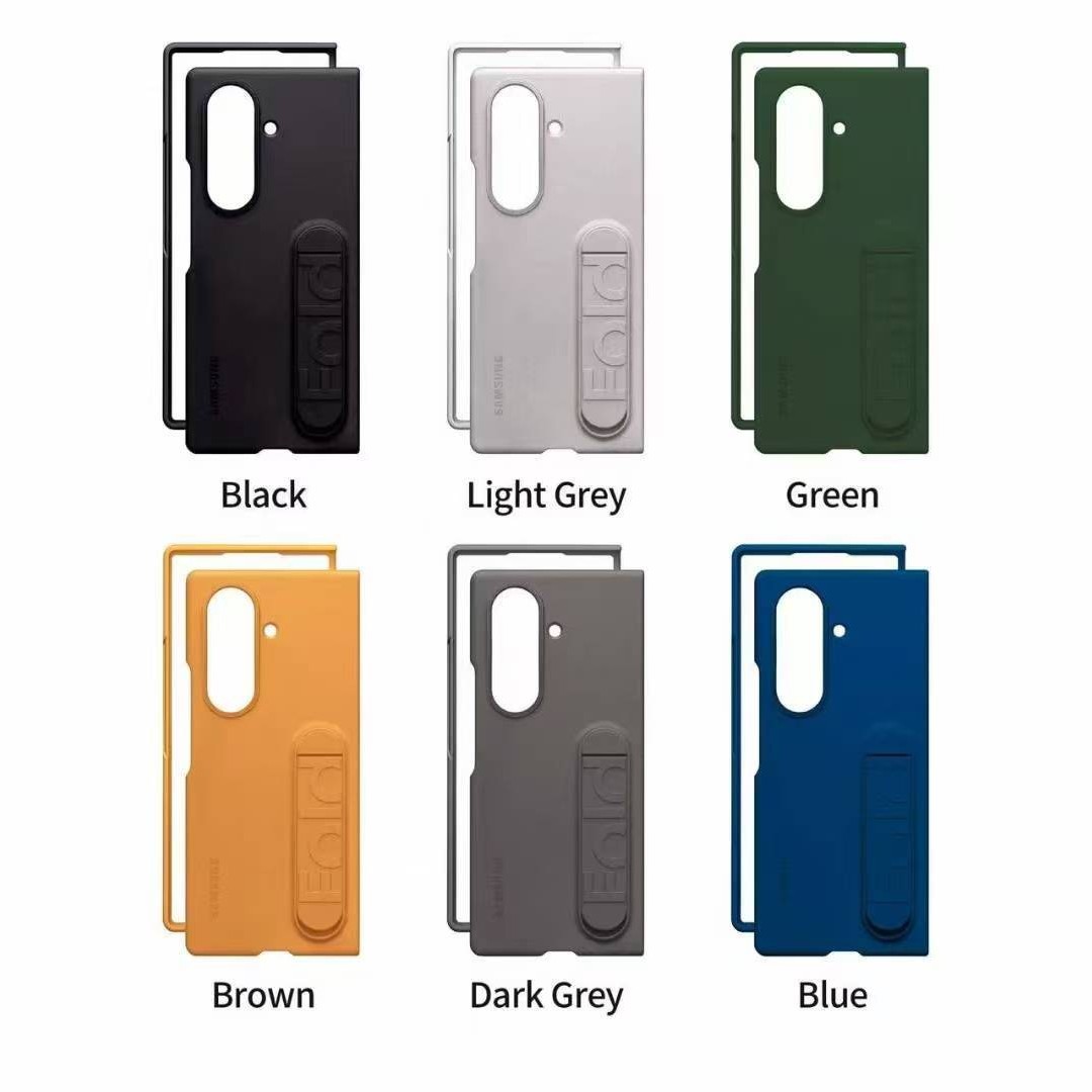 Suitable for Samsung Zfold7 Mobile Phone Case Holder, Simple Skin-Feel Fold 30% off Foldableing Mobile Phone Case with Front Frame Protective Cover