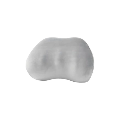 Foam Neck Pillow Plaid Car – Waist support - plush-simple-memory-foam-headrest-gray