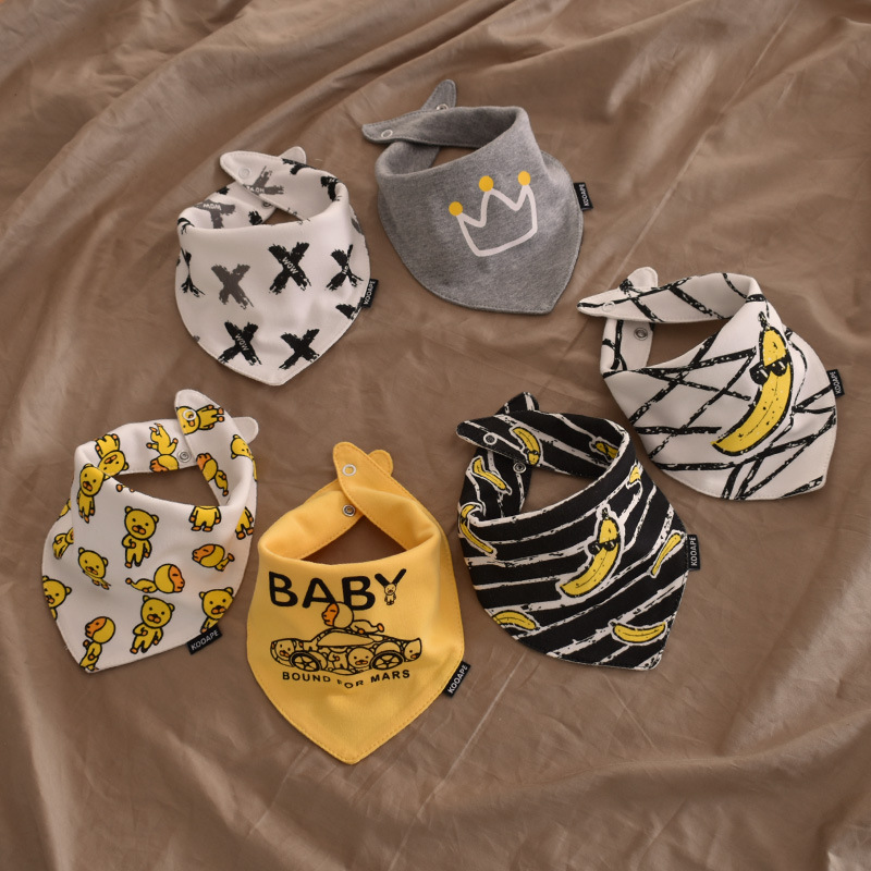 Pañuelo para mascotas, bufanda linda para perros ragdoll, pañuelo de dibujos animados para gatos, pañuelo triangular de algodón puro, en stock al por mayor para gatitos