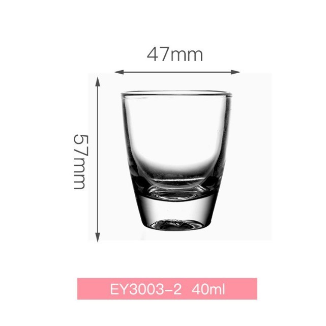 青のリンゴのガラスの小さい杯の白い杯の酒の壺の酒の杯の小さい一口の杯の酒の器は強い酒のスーツを飲んで卸売りします。|undefined
