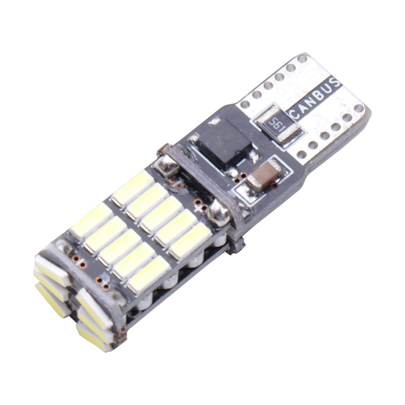 Car LED small lamp T10 4014 26smd decoding show wide light LED…