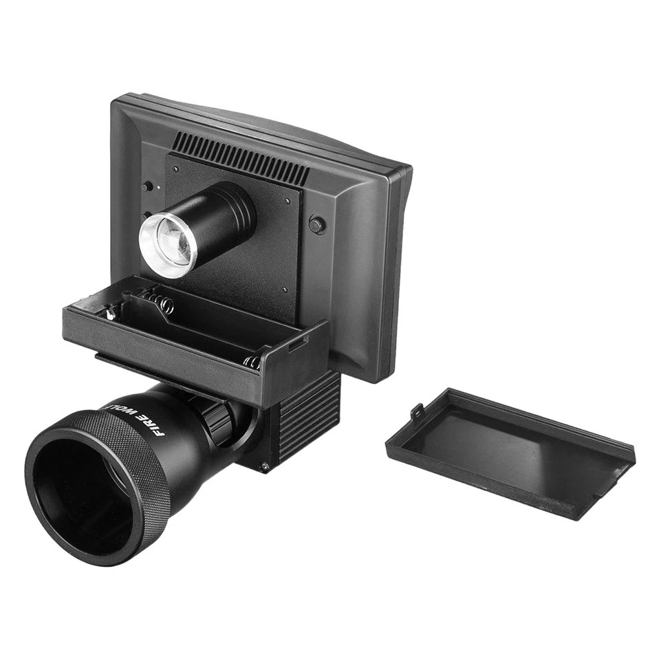 Цифровой прибор ночного видения при слабом освещении, лазерный инфракрасный прибор ночного видения, интегрированный 5-дюймовые очки ночного видения, прицельные CCD HD