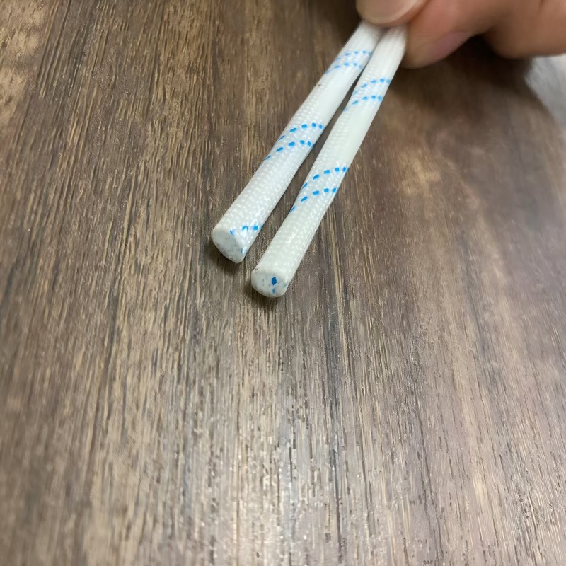 电机灯饰黄腊管 电器玻纤管 照明高温管 蓝条纹蜡管线束保护管