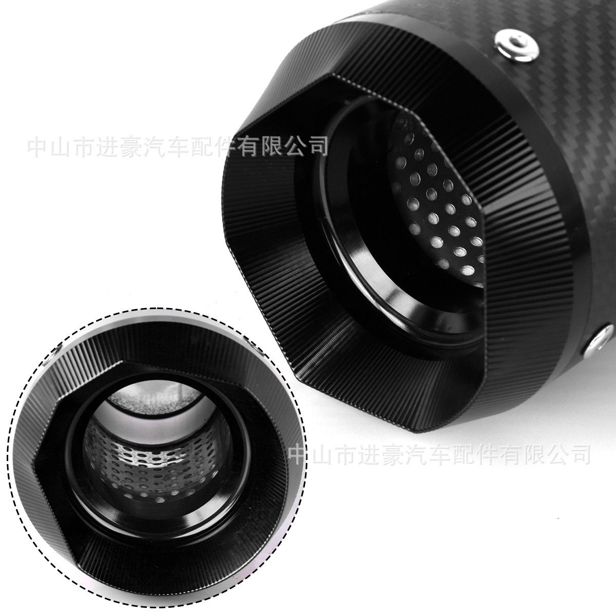 Suitable for Motorcycle Exhaust Pipe Modification, Original Factory Direct Sales Ar Short Tail Section Exhaust Pipe, Ar Exhaust Pipe Non-Destructive Installation
