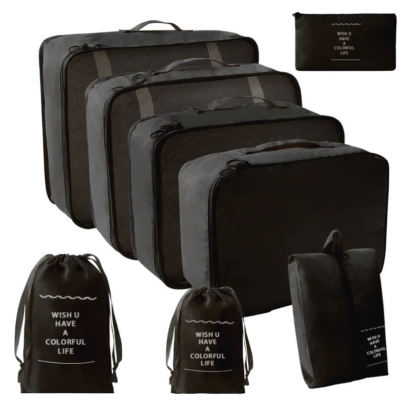 Handheld capacious storage bag, travel bag, set, organizer bag, high-quality style