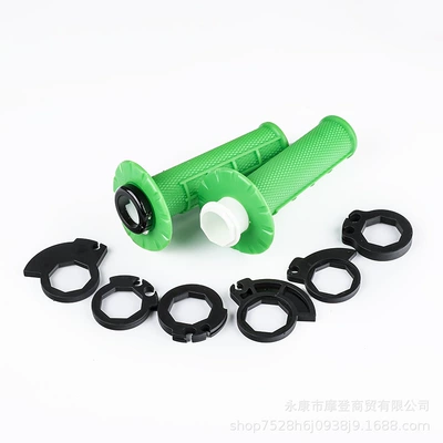 Handle, Motosiklet ləvazimatları və aksesuarları - green-a-pair-of-self-locking-grips