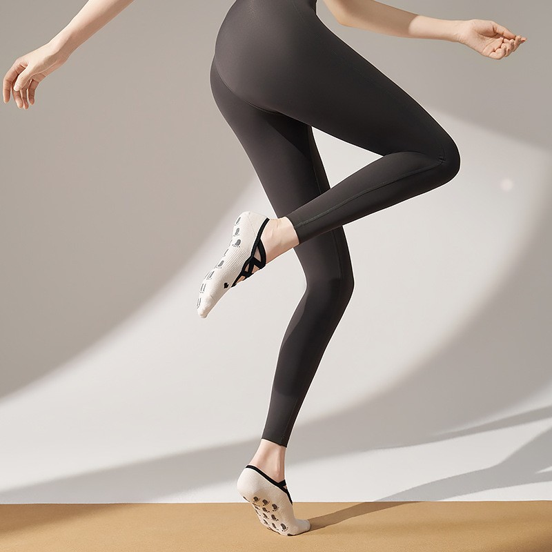 Calcetines de yoga de cinco dedos para otoño, calcetines específicos para Pilates, calcetines con separación de dedos, algodón deportivo profesional, comercio exterior, venta al por mayor en Amazon.