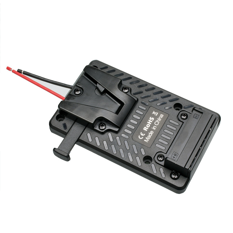 Suitable for Sony broadcast camera V-port battery buckle monitor wireless image transmission V-shaped small hanging plate ultra-thin