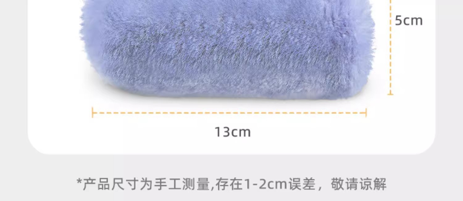 Electric Vehicle Handlebar Gloves Winter Warm Rabbit Fur Fleece Thickened Motorcycle Electric Bike Tricycle Handlebar Covers
