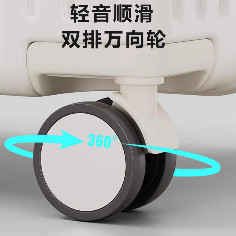 20 pulgadas porta tazas de agua USB carga antichoque esquina zipper maleta varilla de tracción contraseña bolsa de viaje duradera