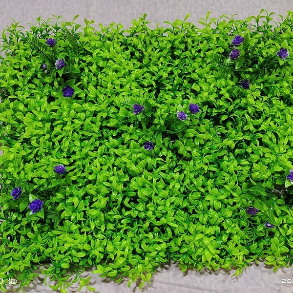 Plástico césped decoración artificial césped planta pared Milán sala de estar al aire libre planta verde estrellado artificial falso hierba fondo