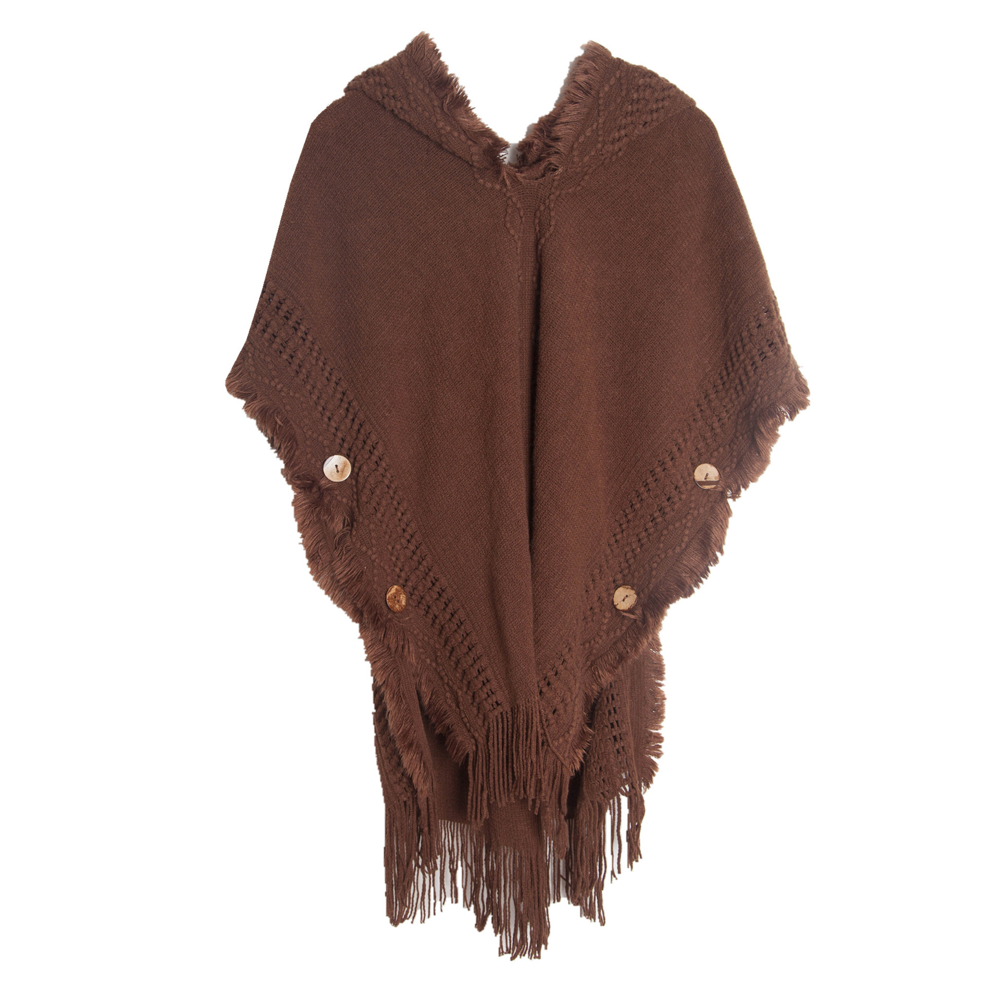 Women's Streetwear Solid Color Acrylic Tassel Shawl display picture 4