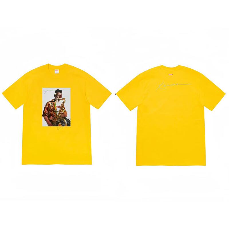 クロスボーダーファッションとトレンディなシュプリームレタープリントラウンドネック半袖ユニセックスストリートファッションTシャツドロップシッピング|undefined