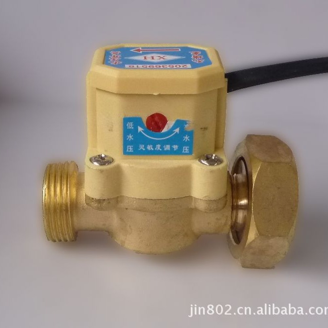 1寸转6分管道增压水泵 热水器流量开关感应器 水流自动开关控制器