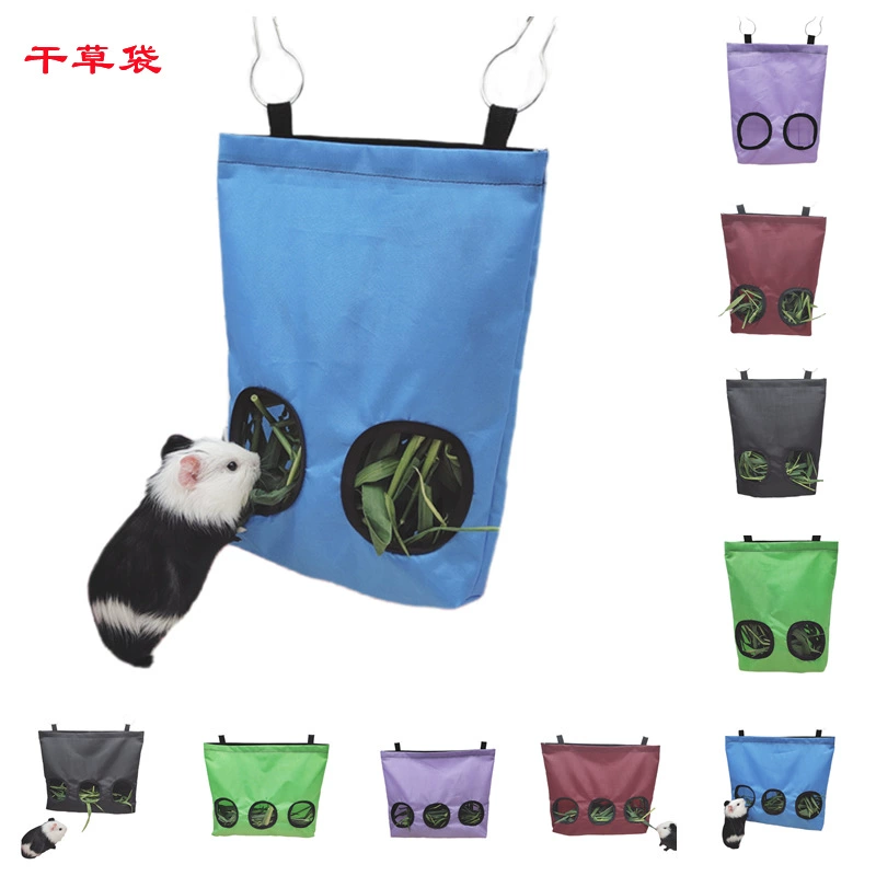 Трансграничный мешок для кормления кролика Амазонки Тоторо голландский свинья моль мешок для кормления травы кролик мешок для сена мешок для корма для домашних животных