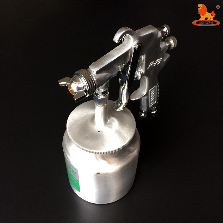 威力狮品牌 750CC手动下壶喷枪 喷漆枪 油漆喷枪 气动喷枪WF-75S