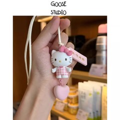 可爱kitty高颜值车挂少女车载后视镜新车礼物背包钥匙扣包包挂件