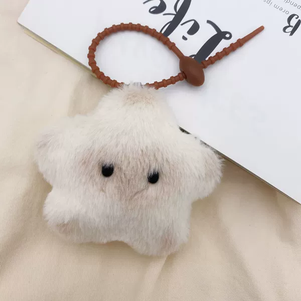 Squeak Star Silk Star Cat (soft silicone lanyard model)