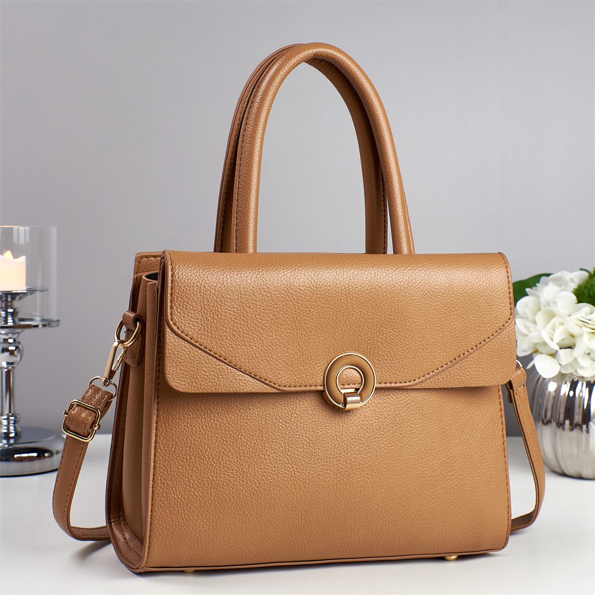 Bolsos de mujer de todo fósforo de moda Bolsos de mensajero de madre de mediana edad de mujer Bolsos de hombro de moda de todo fósforo Bolsos de mujer con textura