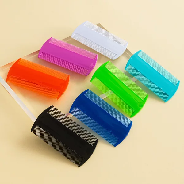Cleaning Dandruff Ultra-dense Teeth Double-sided Comb Children's Lice Removal Hairdressing Comb Fine Teeth Flea Pet Comb
