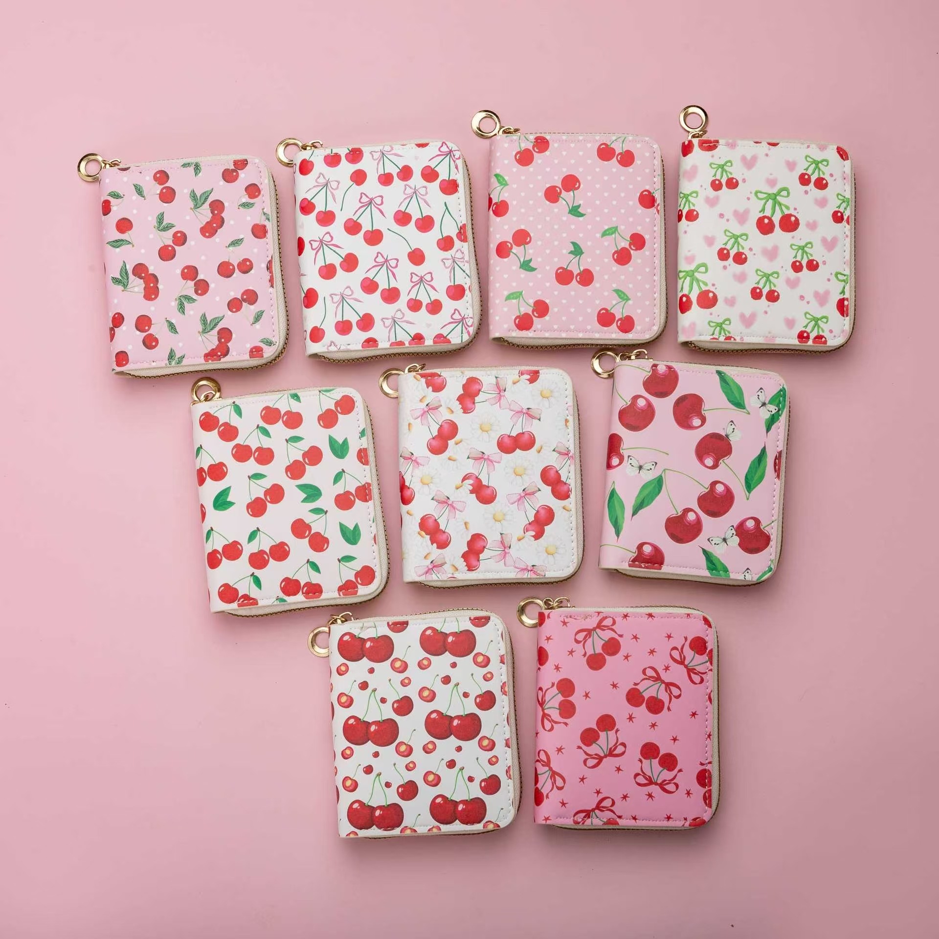 Cute fruit coin purse card holder for women, children's wallet, compact card holder, bag organizer, portable coin purse