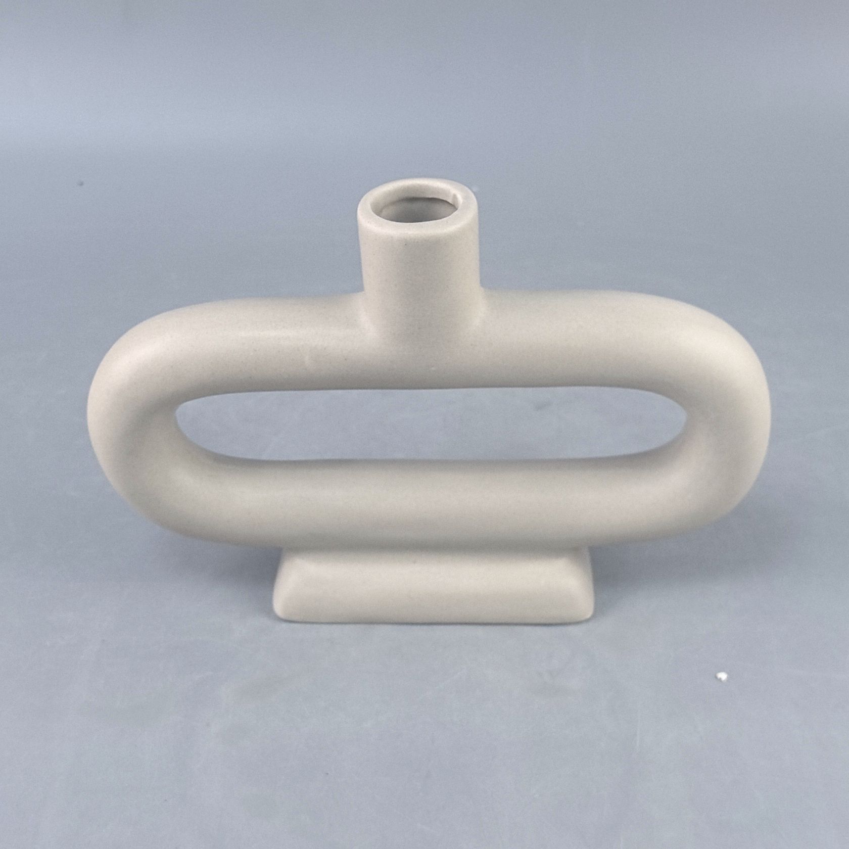 Estilo ins mesa candelabro de cerámica florero decoración moderna abstracta de forma especial sala de estar hogar decoración de casa de familia flor