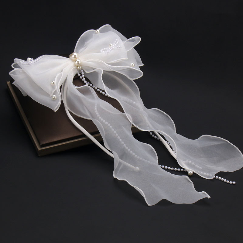 Fashion Bow Knot Cloth Crystal Pearl 1 Piece display picture 5