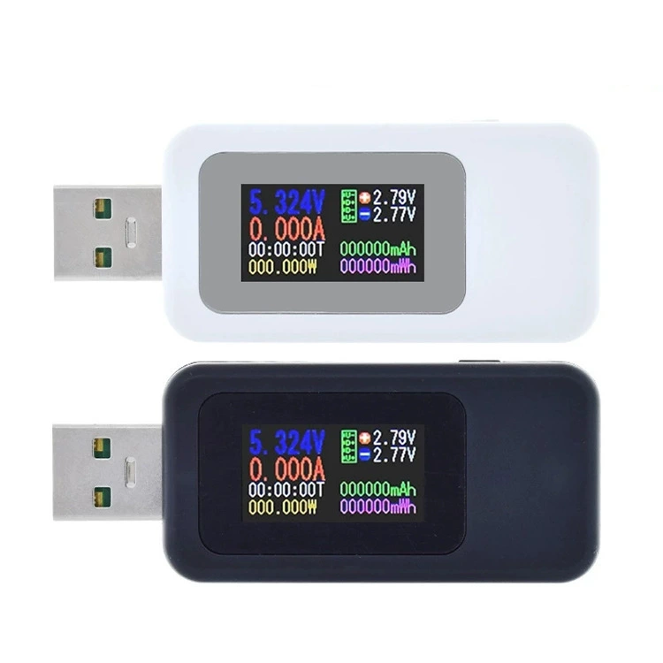 Серия KWS USB измеритель цветного экрана тестер зарядное устройство детектор вольтметра