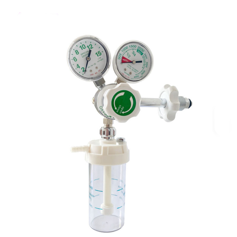 Double Gauges  Medical Oxygen Regulator双表氧气吸入器压力表
