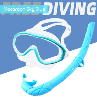Free submersible mirror scuba low volume wet breathing tube suit mermaid anti-fog deep diving mirror professional equipment