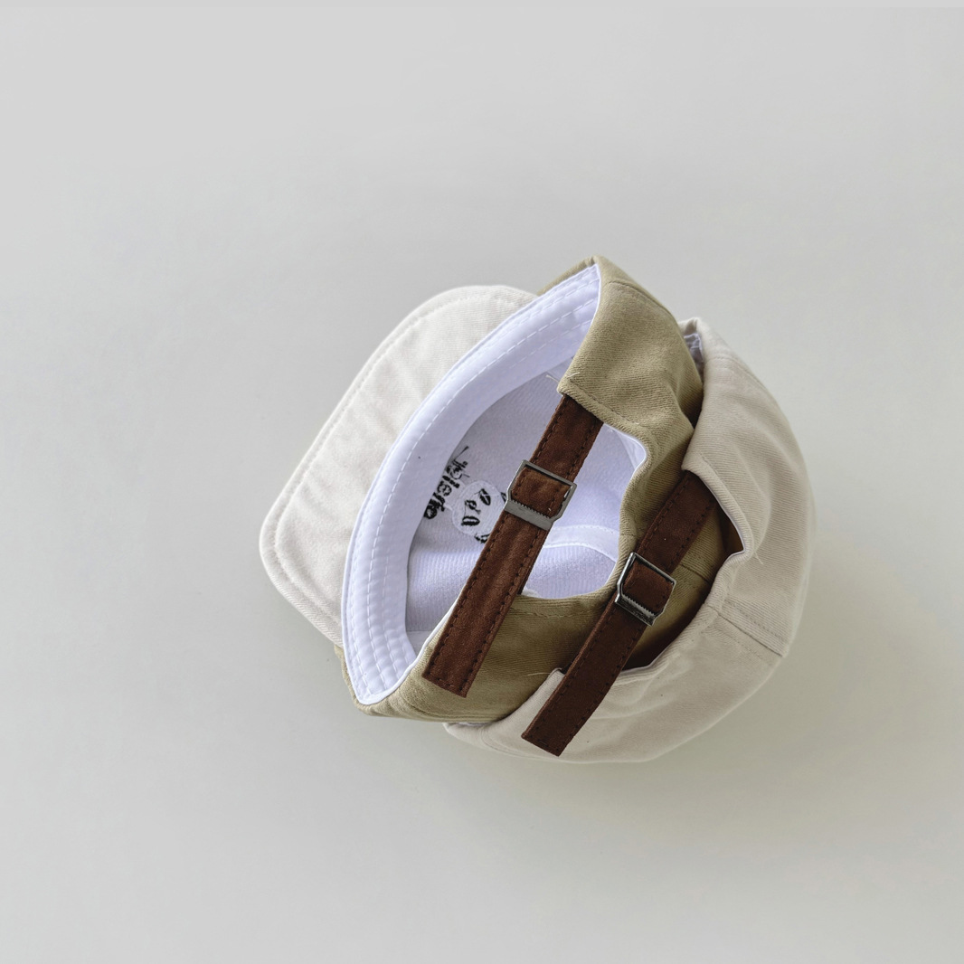 Unisex Baby muts Schattige panda borduurwerk zachte baby muts Baby honkbalpet_voghion.com