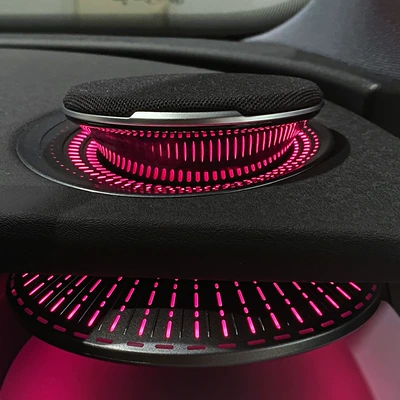Car ambient lighting, Panel (Dashboard) işıqlandırması