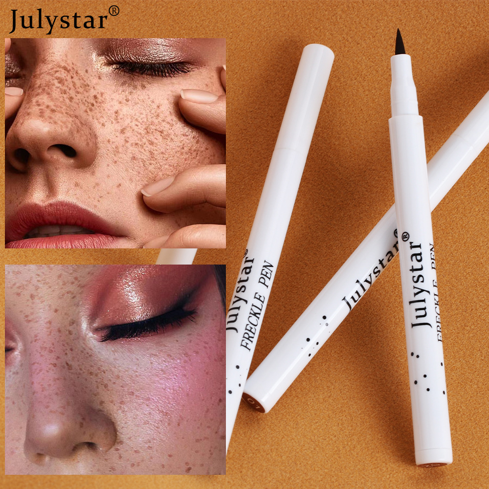 Hot selling natural simulation pen, color rendering, waterproof, and non peeling face freckle point makeup pen_voghion.com