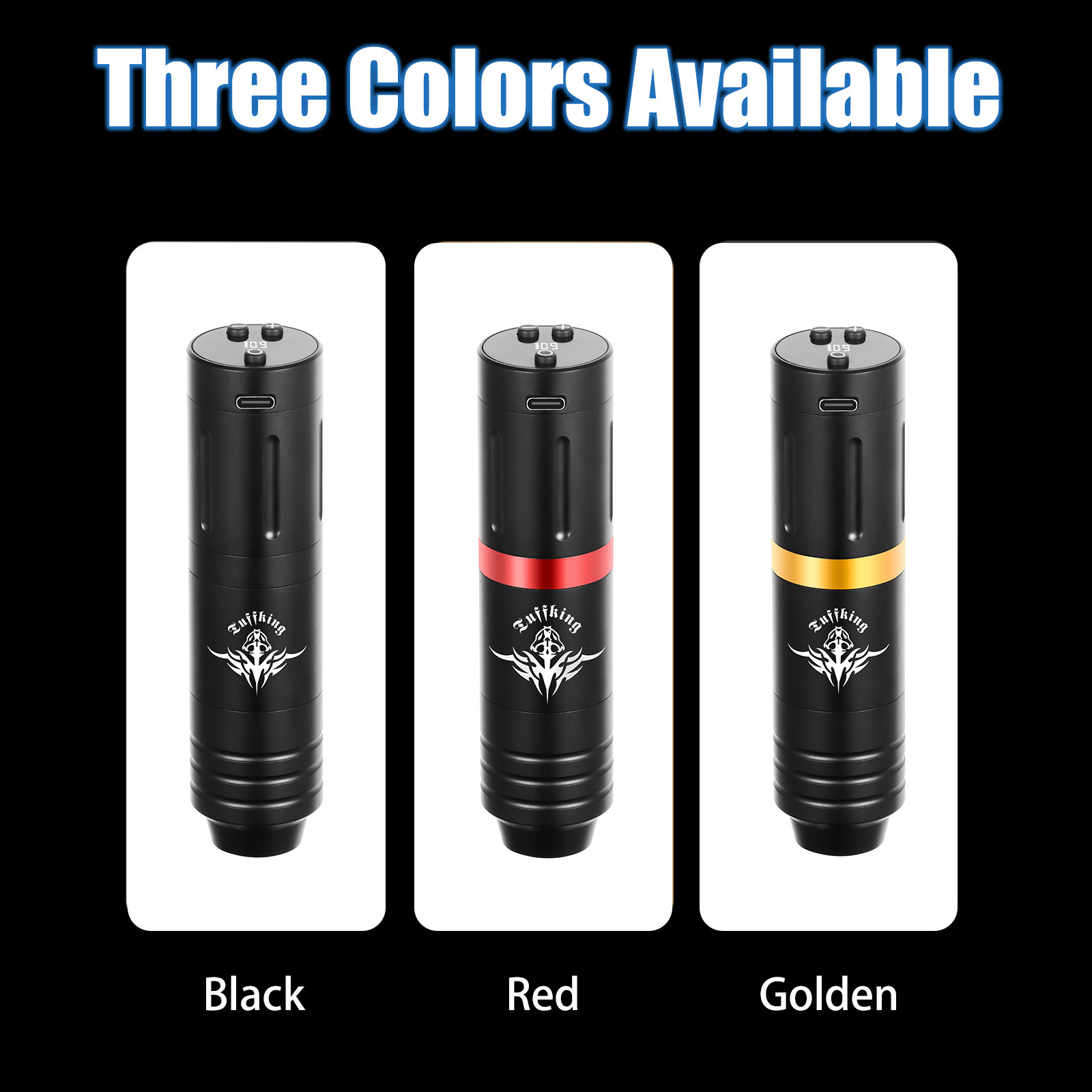 Pen de batería de tatuaje inalámbrico pantalla LED en una máquina de tatuaje aguja de tatuaje profesional conjunto completo de herramientas transfronterizas