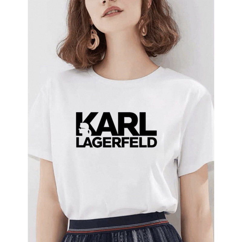 Cross-border e-commerce source: European and American style fashionable letter print short-sleeved round neck cotton soft top