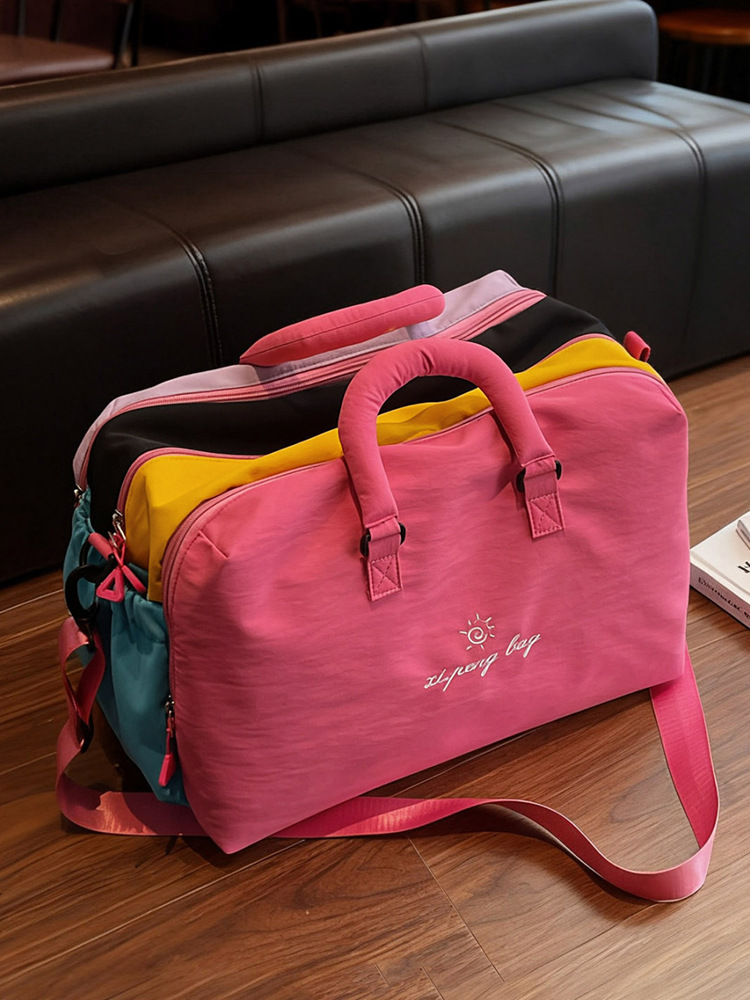 Nueva bolsa de viaje para hombres y mujeres de gran capacidad de separación seca y húmeda de deportes de yoga bolsa de fitness bolsa de equipaje fábrica al por mayor