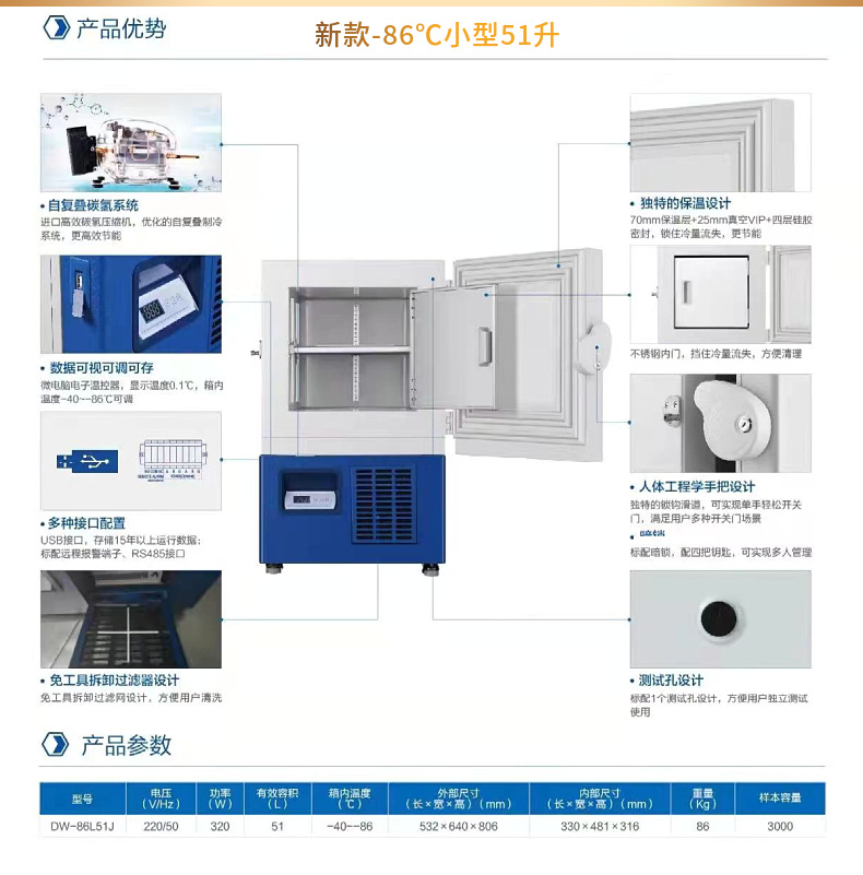 海尔DW-86L超低温 (2)