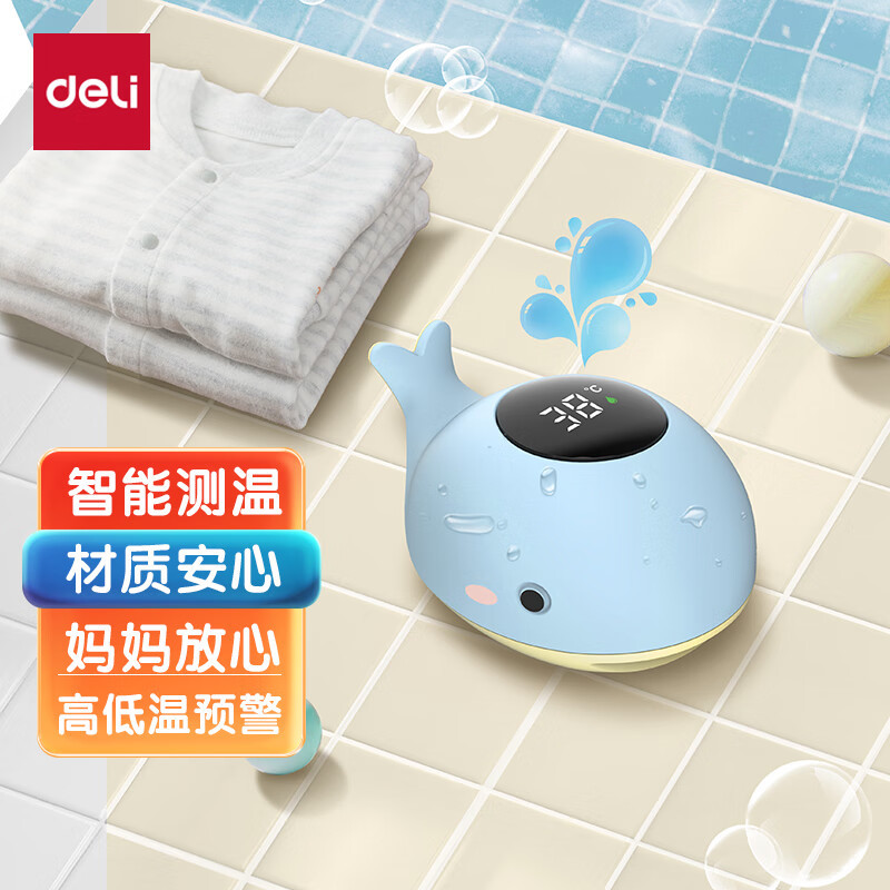 작은 고래 물 온도계