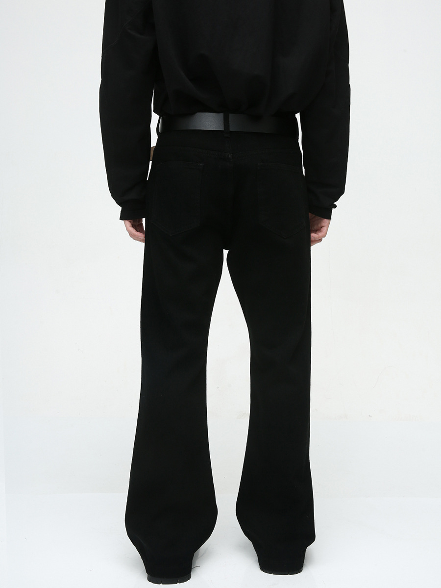 Mtlclothes ropa de Hombre | 2023 otoño nueva American High Street Viba estilo micro cuerno Slim jeans moda