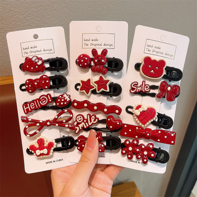 Red children's hairgrip