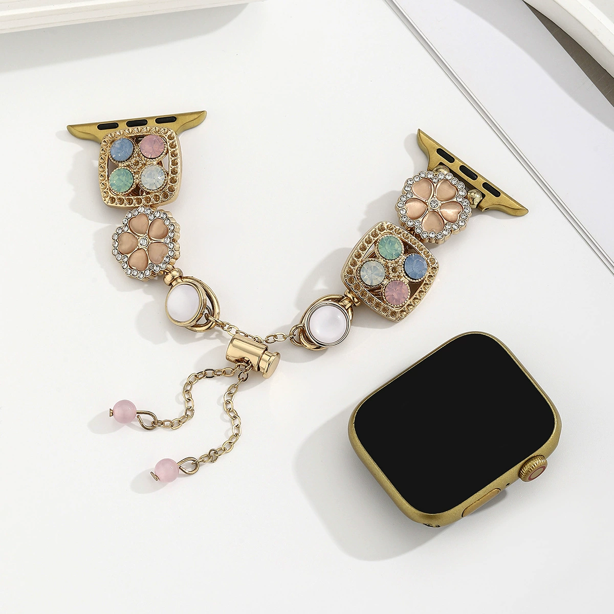 Apple, huawei, watch strap drop-shaped with zircon