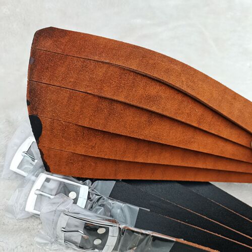 Tibetan yak freshly cut one-piece cowhide pin buckle belt trouser belt men's belt whole cowhide casual men's belt