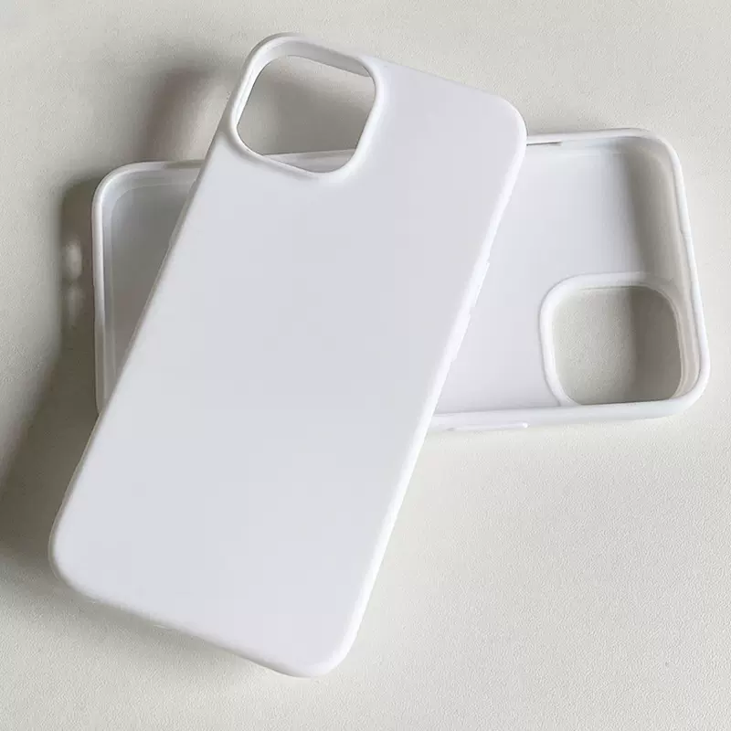 适用iPhone16E仿原液态硅胶手机壳苹果17PROMAX没喷油tpu白色素材