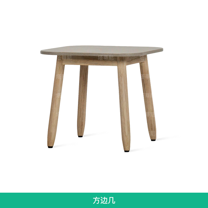 Sofá de madera maciza para exteriores, para patio, jardín, hotel, villa, ocio al aire libre, teca anticorrosión, muebles resistentes al agua y a la intemperie. image 12